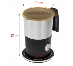 Adler | Milk frother | AD 4497 | 600 W | Milk frother | Black
