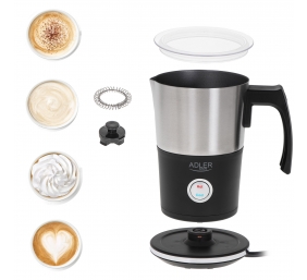 Adler | Milk frother | AD 4497 | 600 W | Milk frother | Black
