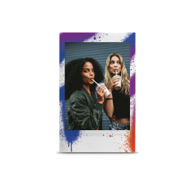 Fujifilm | Instax Mini | Art Spray Sheet (10pl) Instant Film | 54 x 86 mm | Hi-Speed ISO 800 – With superb grain quality, INSTAX Contact Sheet Film ensures vibrant colors and natural skin tones