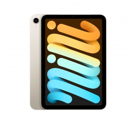 Apple | iPad Mini 6th Gen | 8.3 " | Starlight | Liquid Retina IPS LCD | 1488 x 2266 pixels | A15 Bionic | 4 GB | 256 GB | Wi-Fi | Front camera | 12 MP | Rear camera | 12 MP | Bluetooth | 5.0 | iPadOS | 15 | Warranty 12 month(s)