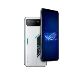 Asus ROG  Phone 6 EU White 6.78 " AMOLED Snapdragon 8+ Gen 1 Qualcomm SM8475 Internal RAM 16 GB 512 GB Dual SIM Nano-SIM 3G 4G 5G Main camera 50+13+5 MP Secondary camera 12 MP Android 12 6000  mAh 12