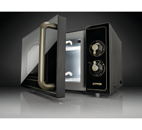 Gorenje | Microwave oven with grill | MO4250CLB | Free standing | 20 L | 700 W | Grill | Black