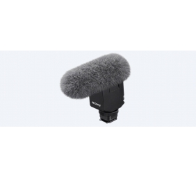 Sony | Compact Camera-Mount Digital Shotgun Microphone | ECM-B10 | mm | Three pickup modes: Multidirectional, unidirectional and circular; Simple switching; Digital signal processing; Highly effective noise reduction filter; Digital audio transmission