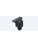 Sony | Compact Camera-Mount Digital Shotgun Microphone | ECM-B10 | mm | Three pickup modes: Multidirectional, unidirectional and circular; Simple switching; Digital signal processing; Highly effective noise reduction filter; Digital audio transmission