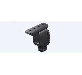 Sony | Compact Camera-Mount Digital Shotgun Microphone | ECM-B10 | mm | Three pickup modes: Multidirectional, unidirectional and circular; Simple switching; Digital signal processing; Highly effective noise reduction filter; Digital audio transmission