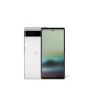 google Pixel 6a Chalk, 6.1 ", OLED, 1080 x 2400, Google Tensor (5 nm), Internal RAM 6 GB, 128 GB, Nano-SIM, 4G, 5G, Main camera 12.2+12 MP, Secondary camera 8 MP, Android, 12, 4410  mAh
