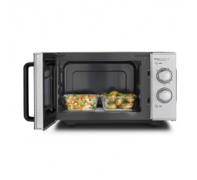 Caso | Ceramic Microwave Oven with Grill | MG 25 Ecostyle | Free standing | 25 L | 900 W | Grill | Silver