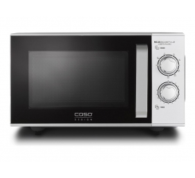 Caso | Ceramic Microwave Oven with Grill | MG 25 Ecostyle | Free standing | 25 L | 900 W | Grill | Silver