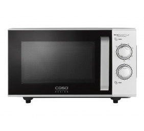 Caso | Ceramic Microwave Oven with Grill | MG 25 Ecostyle | Free standing | 25 L | 900 W | Grill | Silver