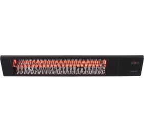 SUNRED | Heater | PRO25W-SMART, Triangle Dark Smart Wall | Infrared | 2500 W | Number of power levels | Suitable for rooms up to  m² | Black | IP55