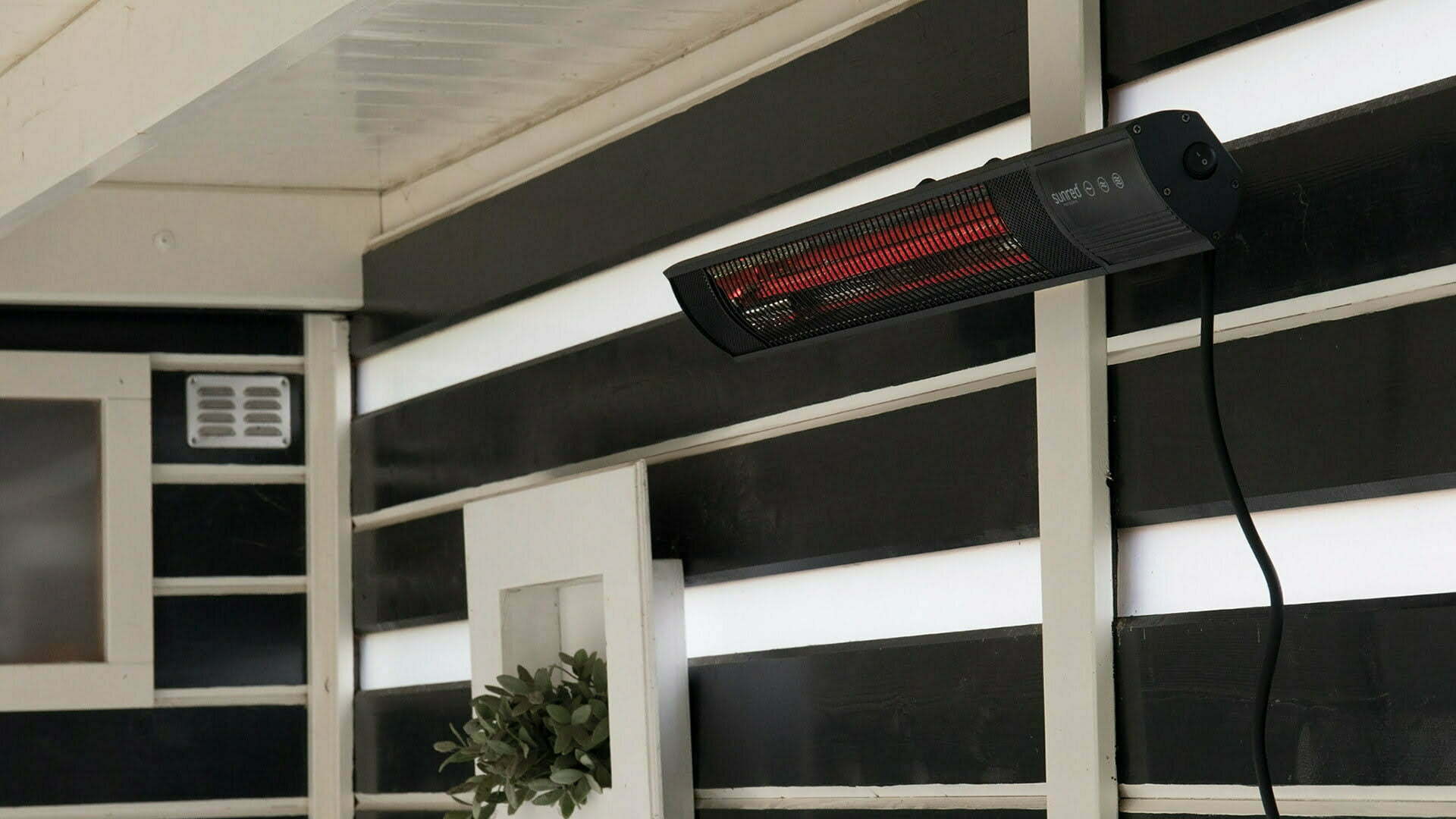 SUNRED | Heater | RD-DARK-20, Dark Wall | Infrared | 2000 W | Black | IP55