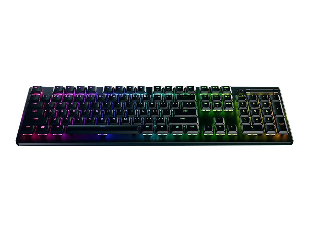 Razer | Gaming Keyboard | Deathstalker V2 Pro | Gaming Keyboard | Wireless | RGB LED light | NORD | Bluetooth | Black | Numeric keypad | Optical Switches (Linear) | Wireless connection