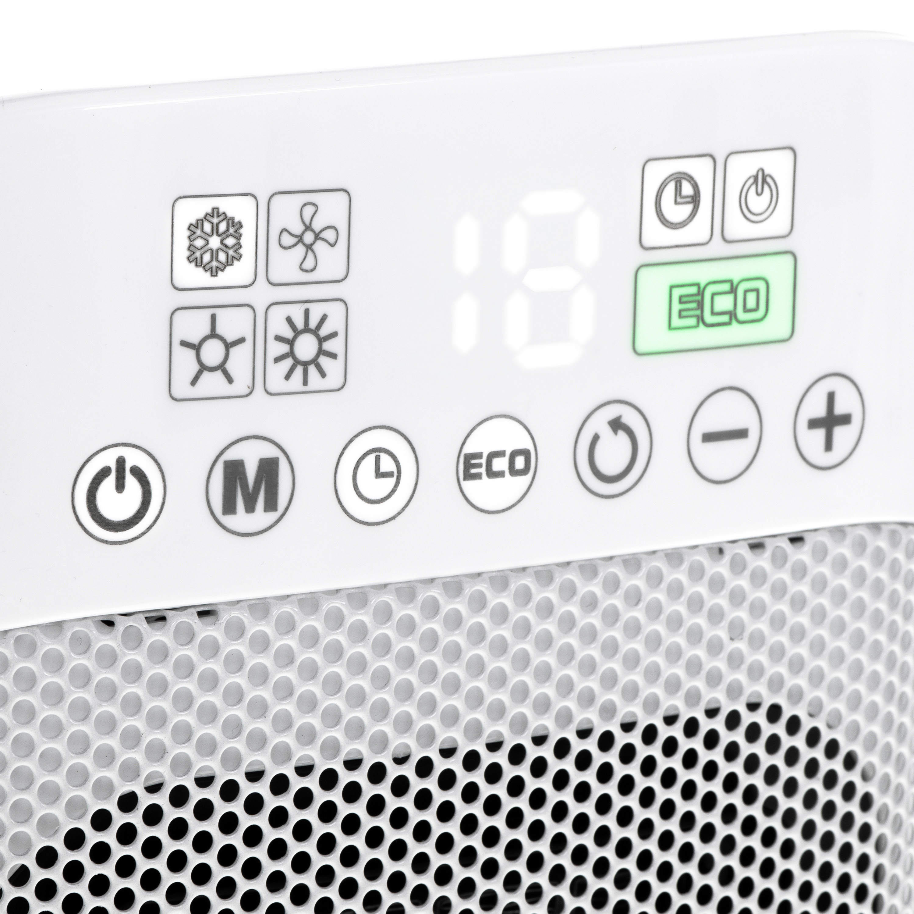 Adler | Heater with Remote Control | AD 7727 | Ceramic | 1500 W | Number of power levels 2 | Suitable for rooms up to 15 m² | White