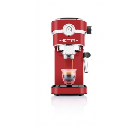 ETA | Espresso coffee maker | ETA618190030 Storio | Pump pressure 20 bar | Built-in milk frother | Table | 1350 W | Red