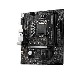 MSI | B560M PRO-E | Processor family Intel | Processor socket  LGA1200 | DDR4 DIMM | Memory slots 2 | Supported hard disk drive interfaces 	SATA, M.2 | Number of SATA connectors 4 | Chipset Intel  B560 | MATX