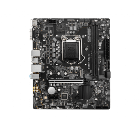 MSI | B560M PRO-E | Processor family Intel | Processor socket  LGA1200 | DDR4 DIMM | Memory slots 2 | Supported hard disk drive interfaces 	SATA, M.2 | Number of SATA connectors 4 | Chipset Intel  B560 | MATX