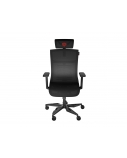 Genesis Ergonomic Chair Astat 700 Base material Aluminum; Castors material: Nylon with CareGlide coating | Black