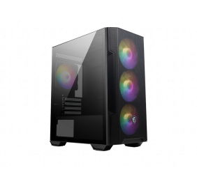 MSI | MAG FORGE M100R | Side window | Black | Micro ATX Tower | Power supply included No | ATX