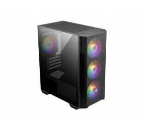 MSI | MAG FORGE M100R | Side window | Black | Micro ATX Tower | Power supply included No | ATX