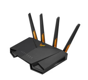 Dual Band WiFi 6 Gaming Router | TUF-AX3000 | 802.11ax | 2402+574 Mbit/s | 10/100/1000 Mbit/s | Ethernet LAN (RJ-45) ports 4 | Mesh Support Yes | MU-MiMO Yes | No mobile broadband | Antenna type 4xExternal | 1 x USB 3.2 Gen 1