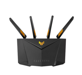 Dual Band WiFi 6 Gaming Router | TUF-AX3000 | 802.11ax | 2402+574 Mbit/s | 10/100/1000 Mbit/s | Ethernet LAN (RJ-45) ports 4 | Mesh Support Yes | MU-MiMO Yes | No mobile broadband | Antenna type 4xExternal | 1 x USB 3.2 Gen 1 | month(s)