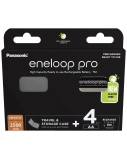 Panasonic | ENELOOP BK-3HCDEC4BE | AA | 2500 mAh | 4 pc(s)