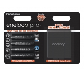 Panasonic | ENELOOP BK-3HCDEC4BE | AA | 2500 mAh | 4 pc(s)