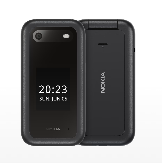 Nokia | 2660 Flip | Black | 2.8 " | TFT LCD | 240 x 320 | Unisoc | 0.128 GB | Dual SIM | Nano-SIM | Yes | Main camera 0.3 MP | Secondary camera  MP | 1450  mAh | Bluetooth | 4.2