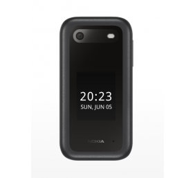 Nokia | 2660 Flip | Black | 2.8 " | TFT LCD | 240 x 320 | Unisoc | 0.128 GB | Dual SIM | Nano-SIM | Yes | Main camera 0.3 MP | Secondary camera  MP | 1450  mAh | Bluetooth | 4.2