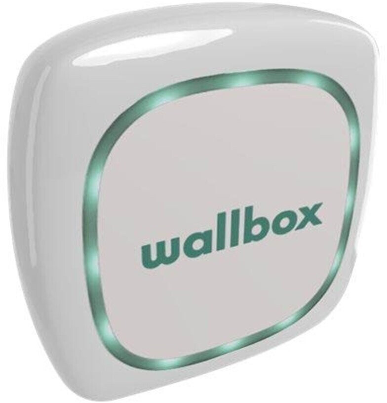 Wallbox | Pulsar Plus Electric Vehicle charger, 5 meter cable Type 2, 11kW, RCD(DC Leakage) + OCPP | 11 kW | Wi-Fi, Bluetooth | 5 m | White