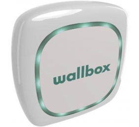 Wallbox | Pulsar Plus Electric Vehicle charger, 5 meter cable Type 2, 11kW, RCD(DC Leakage) + OCPP | 11 kW | Wi-Fi, Bluetooth | 5 m | White