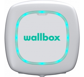 Wallbox | Pulsar Plus Electric Vehicle charger, 5 meter cable Type 2, 11kW, RCD(DC Leakage) + OCPP | 11 kW | Wi-Fi, Bluetooth | 5 m | White