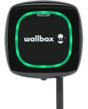 Wallbox | Pulsar Plus Electric Vehicle charger, 7 meter cable Type 2, 11kW, RCD(DC Leakage) + OCPP | 11 kW | Wi-Fi, Bluetooth | 7 m | Black