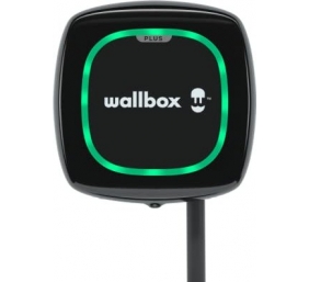 Wallbox | Pulsar Plus Electric Vehicle charger, 7 meter cable Type 2, 11kW, RCD(DC Leakage) + OCPP | 11 kW | Wi-Fi, Bluetooth | 7 m | Black