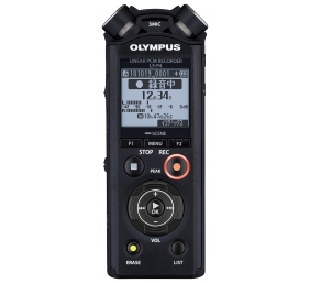 Olympus | Linear PCM Recorder | LS-P5 | Black | Microphone connection | MP3 playback | Rechargeable | FLAC / PCM (WAV) / MP3 | 59 Hrs 35 min | Stereo