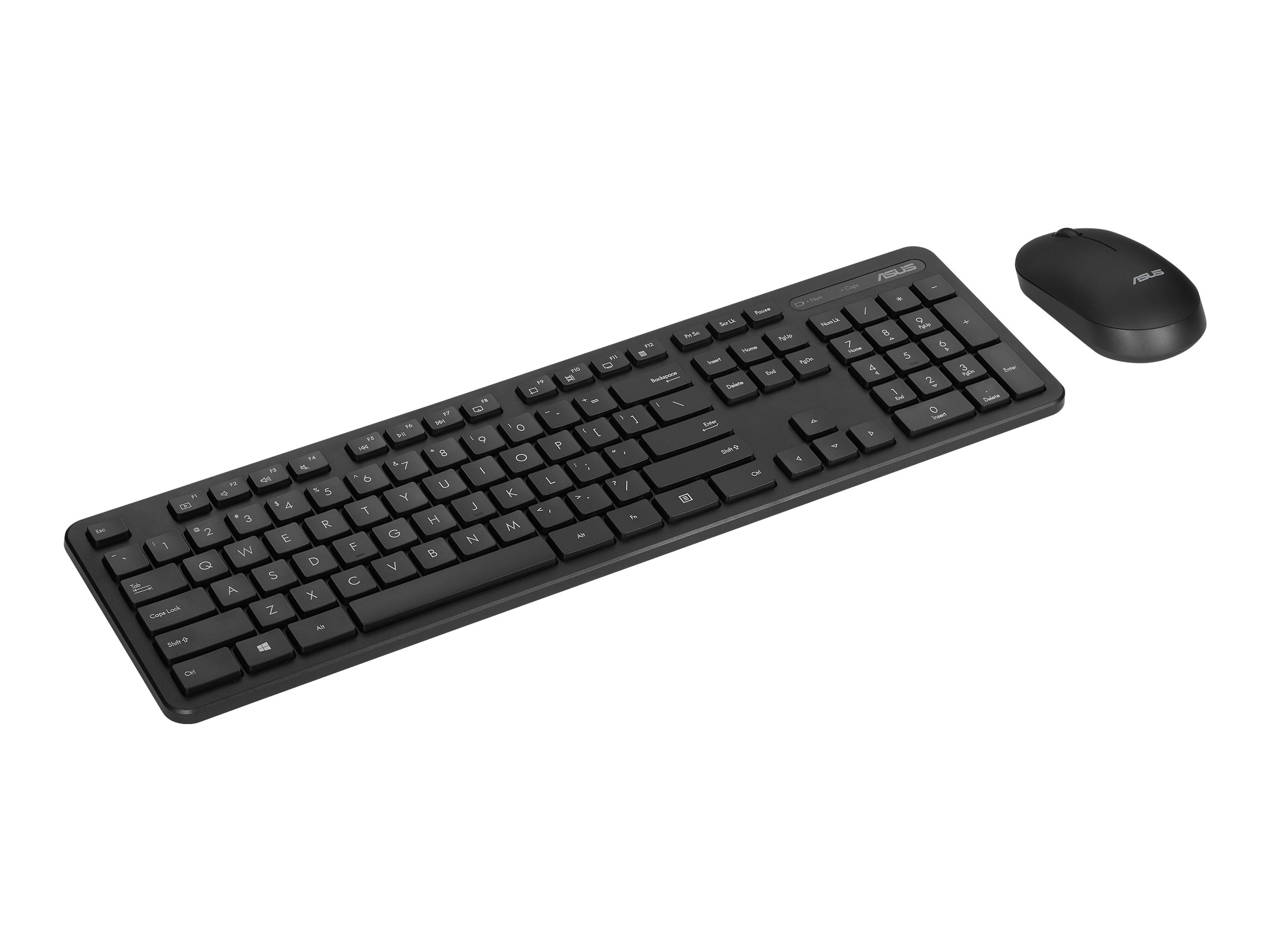 Asus | Keyboard and Mouse Set | CW100 | Keyboard and Mouse Set | Wireless | Mouse included | Batteries included | UI | Black