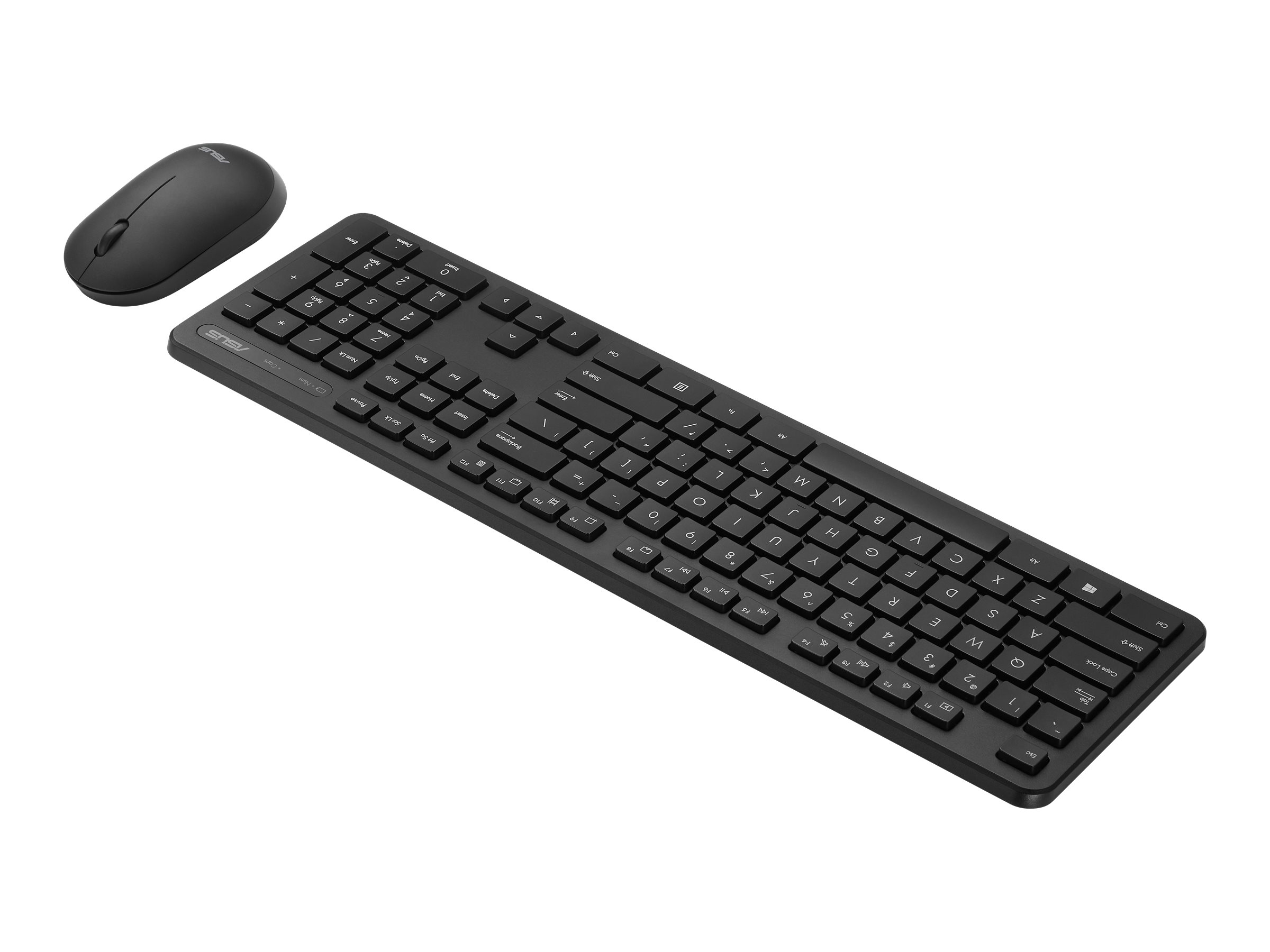 Asus | Keyboard and Mouse Set | CW100 | Keyboard and Mouse Set | Wireless | Mouse included | Batteries included | UI | Black