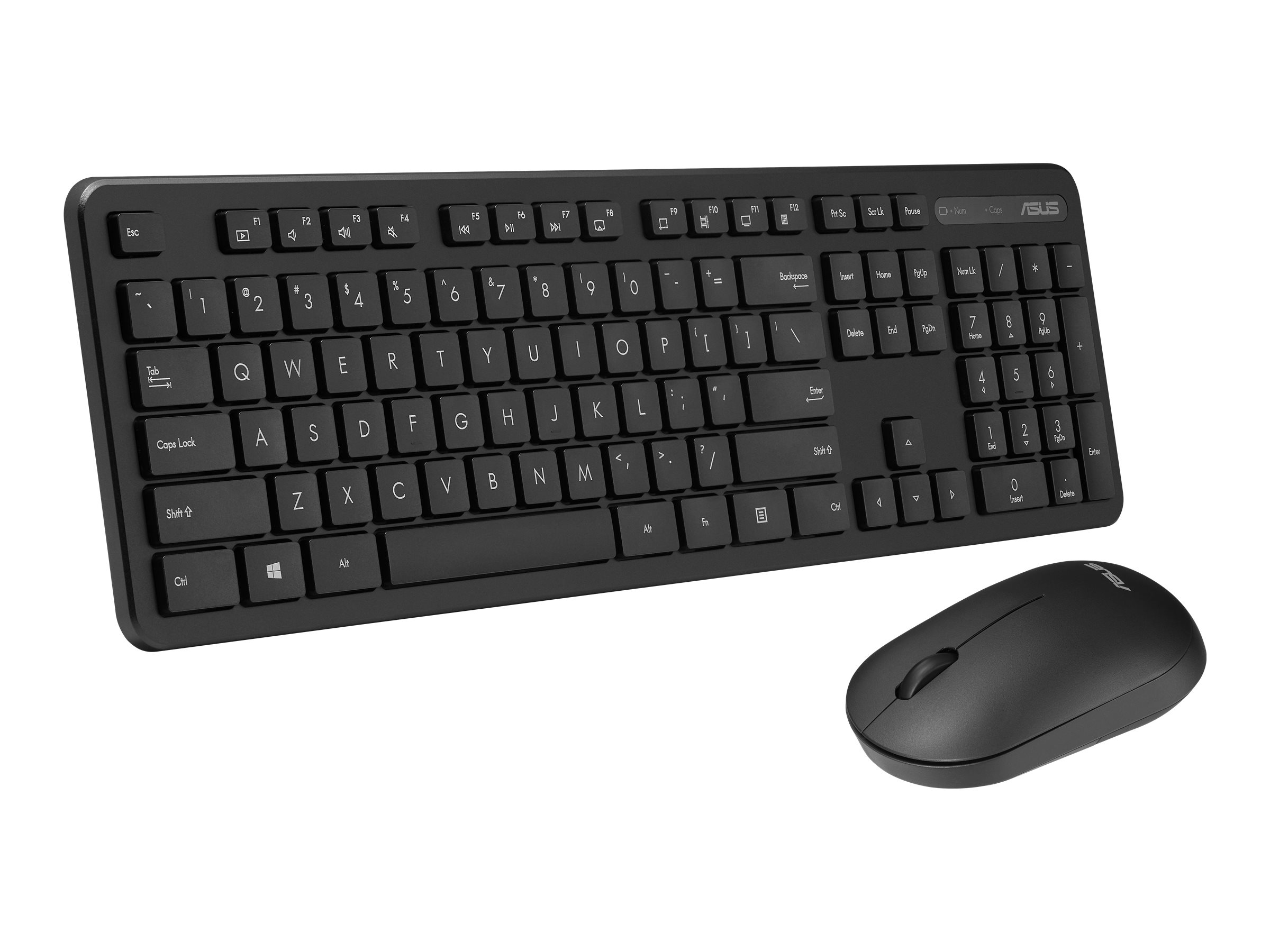 Asus | Keyboard and Mouse Set | CW100 | Keyboard and Mouse Set | Wireless | Mouse included | Batteries included | UI | Black