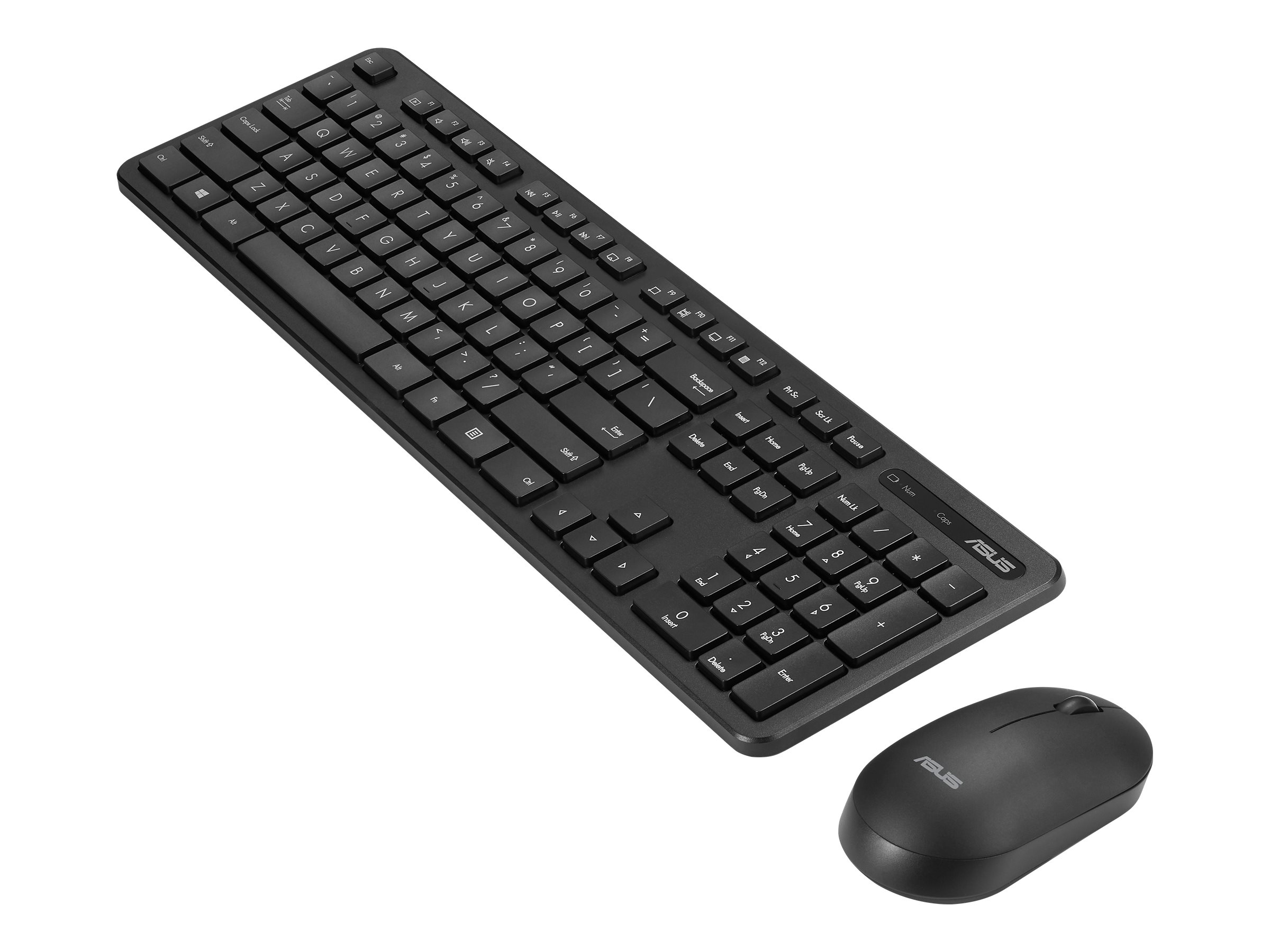 Asus | Keyboard and Mouse Set | CW100 | Keyboard and Mouse Set | Wireless | Mouse included | Batteries included | UI | Black