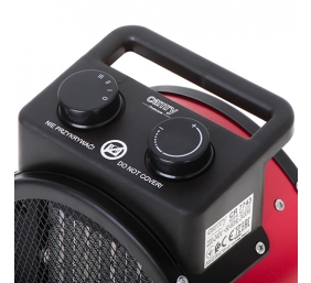 Camry | Fan Heater | CR 7743 | Ceramic | 2400 W | Number of power levels 2 | Red