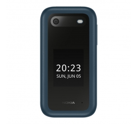 Nokia | 2660 Flip | Yes | Unisoc | Blue | 2.8 " | TFT LCD | 0 GB | Dual SIM | Nano-SIM | Bluetooth | 4.2 | Main camera resolution 0.3 MP | 1450  mAh