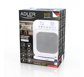 Adler | Heater | AD 7728 | Fan Heater | 2000 W | Number of power levels 2 | White