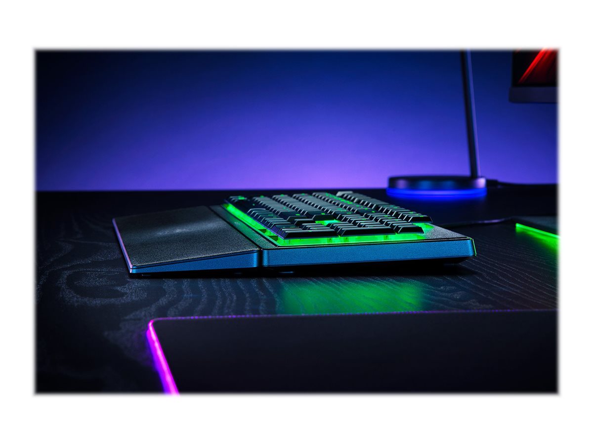 Razer | Gaming Keyboard | Ornata V3 X | Gaming keyboard | Wired | RGB LED light | NORD | Silent Membrane | Black