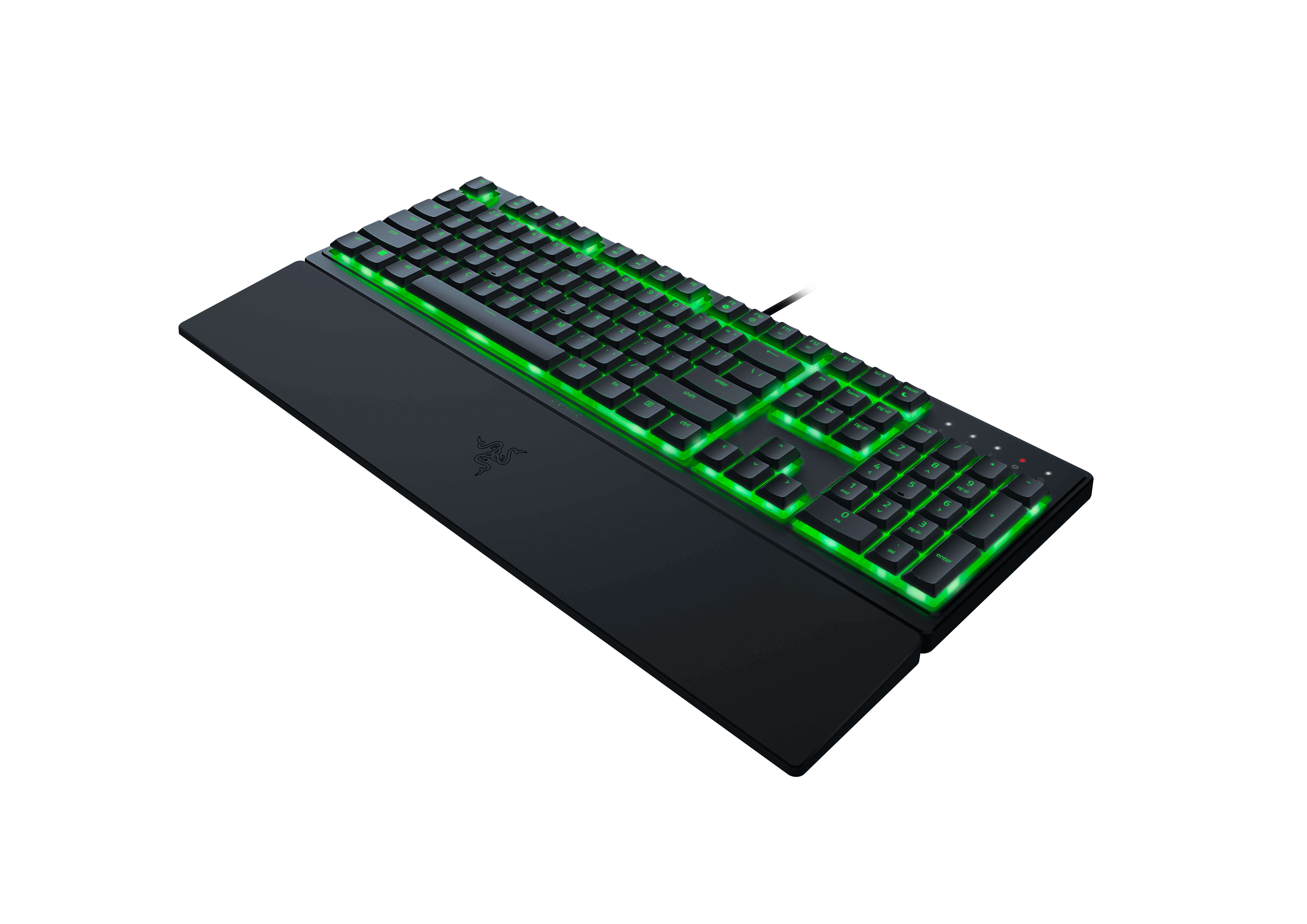 Razer | Gaming Keyboard | Ornata V3 X | Gaming keyboard | Wired | RGB LED light | NORD | Silent Membrane | Black
