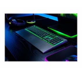 Razer | Gaming Keyboard | Ornata V3 X | Gaming keyboard | Wired | RGB LED light | NORD | Silent Membrane | Black