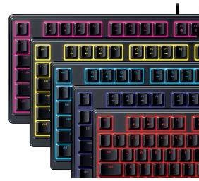 Razer | Gaming Keyboard | Ornata V3 X | Gaming keyboard | Wired | RGB LED light | NORD | Silent Membrane | Black