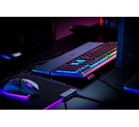 Razer Ornata V3 Laidinė žaidimų klaviatūra, USB, RGB LED, US, Mecha-membrane switch, Juoda