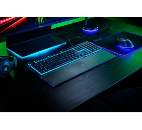 Razer | Gaming Keyboard | Ornata V3 X | Gaming keyboard | Wired | RGB LED light | US | Silent Membrane | Black