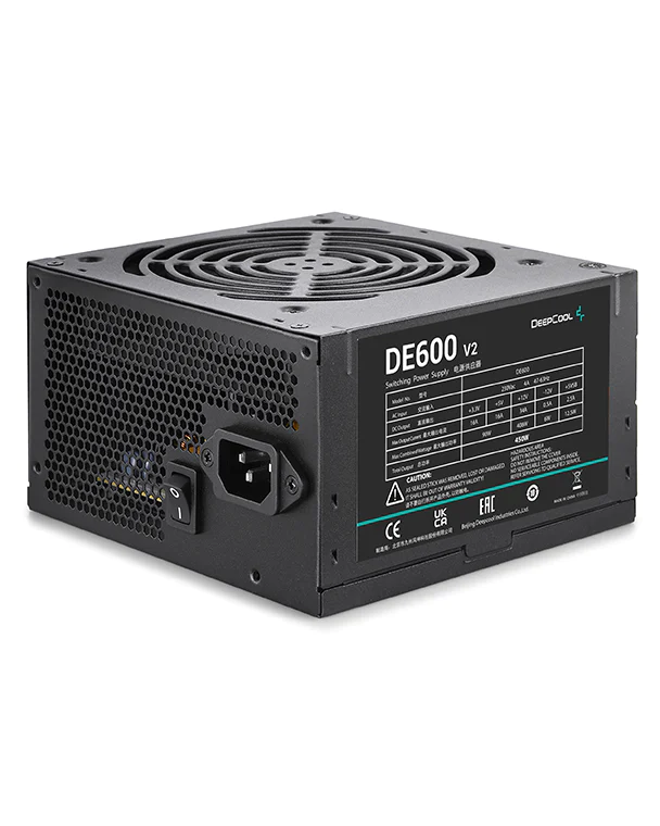 Deepcool | MATREXX 30 computer case & PSU 600W | DP-MATX-MATREXX30-DE600-EU | Side window | Black | Mid-Tower | Power supply included Yes | ATX PS2