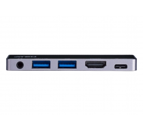 Aten UH3238 USB-C Travel Dock with Power Pass-Through | Aten | USB-C Travel Dock with Power Pass-Through | UH3238-AT | Dock